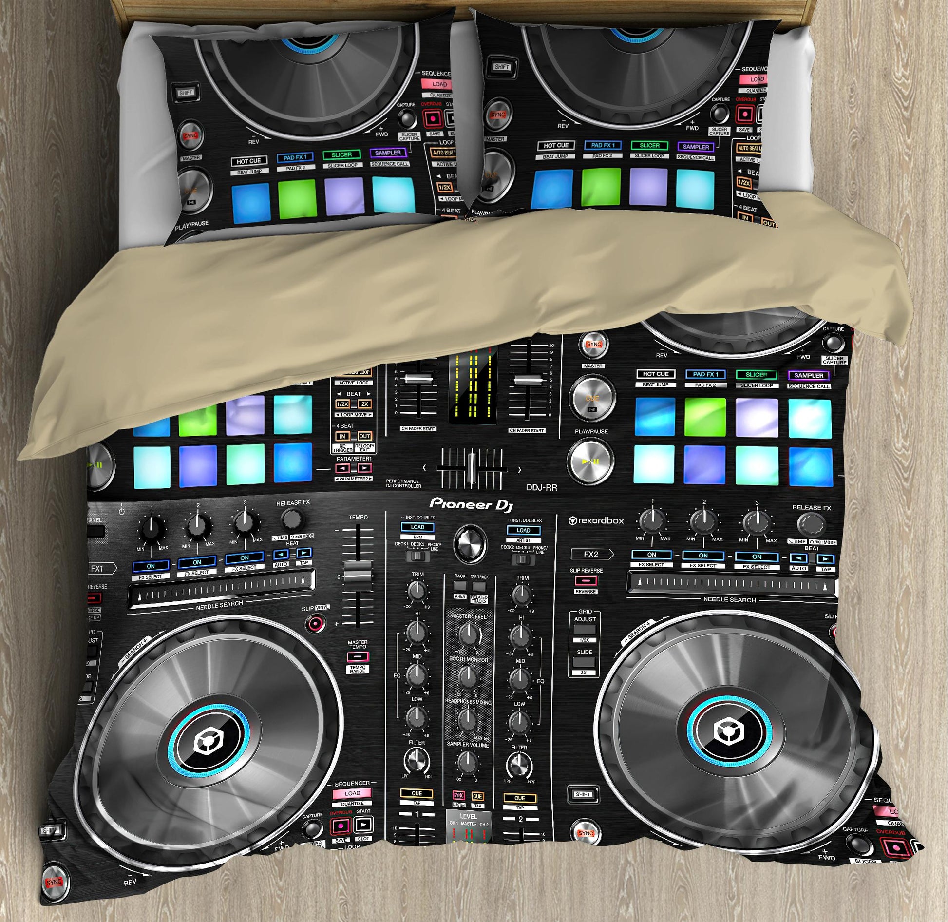 Cool DJ Mix 3D Bedding Set-ML-ML-US Twin-Vibe Cosy™