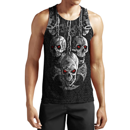 Dark Art Skull Hoodie For Men And Women JJW08092003