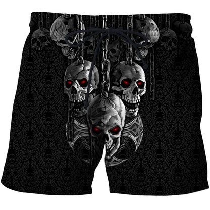 Dark Art Skull Hoodie For Men And Women JJW08092003