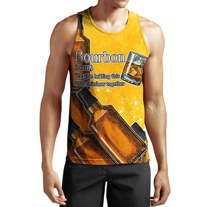 Bourbon Glue Holding Hoodie Tshirt for Men and Women-ML