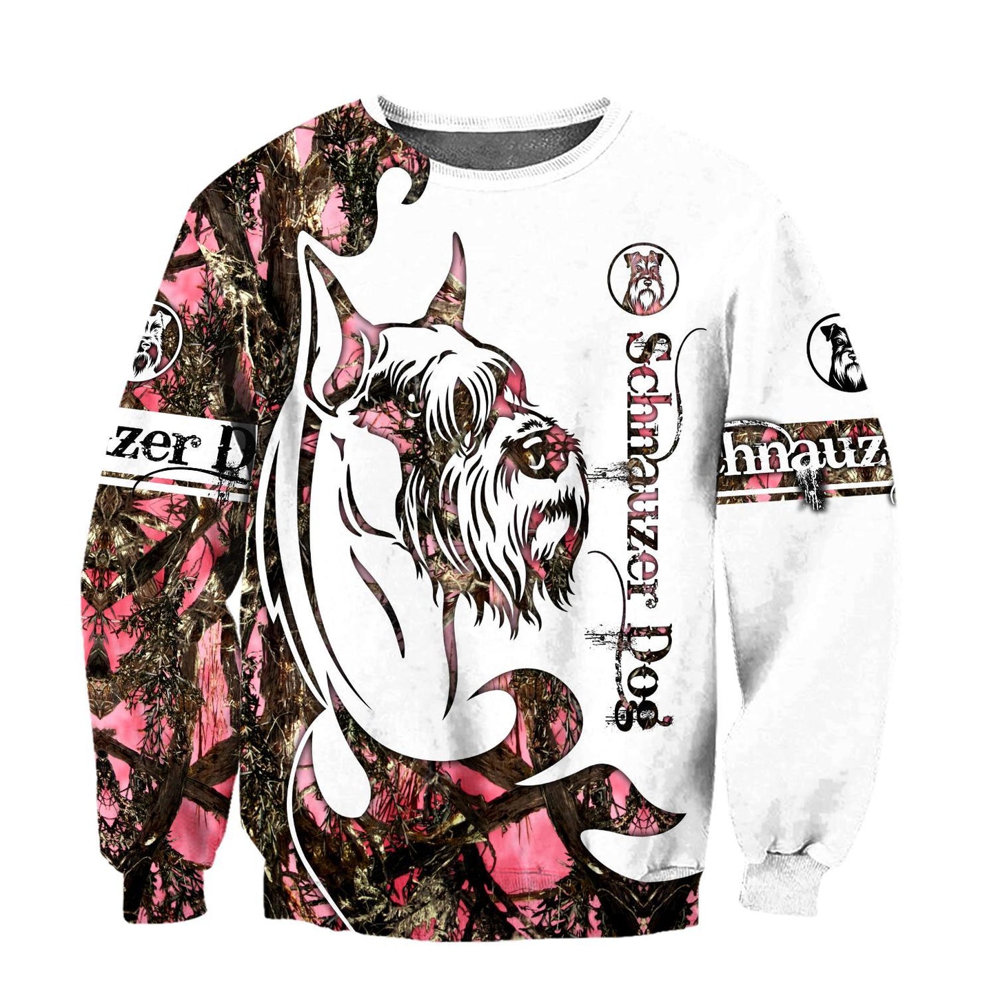 Schnauzer Dog 3D All Over Printed shirt & short for men and women PL