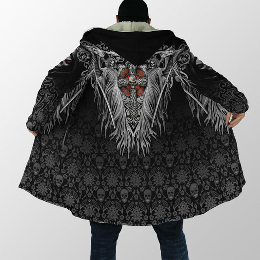 Skulls On The Cross Cloak For Men And Women JJW21092001