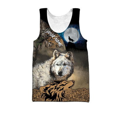 Wolf Lover Customize 3D All Over Printed Shirts For Men And Women