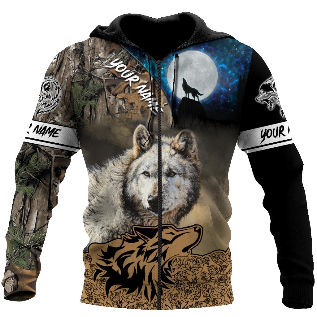 Wolf Lover Customize 3D All Over Printed Shirts For Men And Women