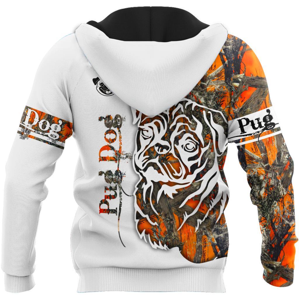 Pug Dog 3D All Over Printed shirt & short for men and women PL