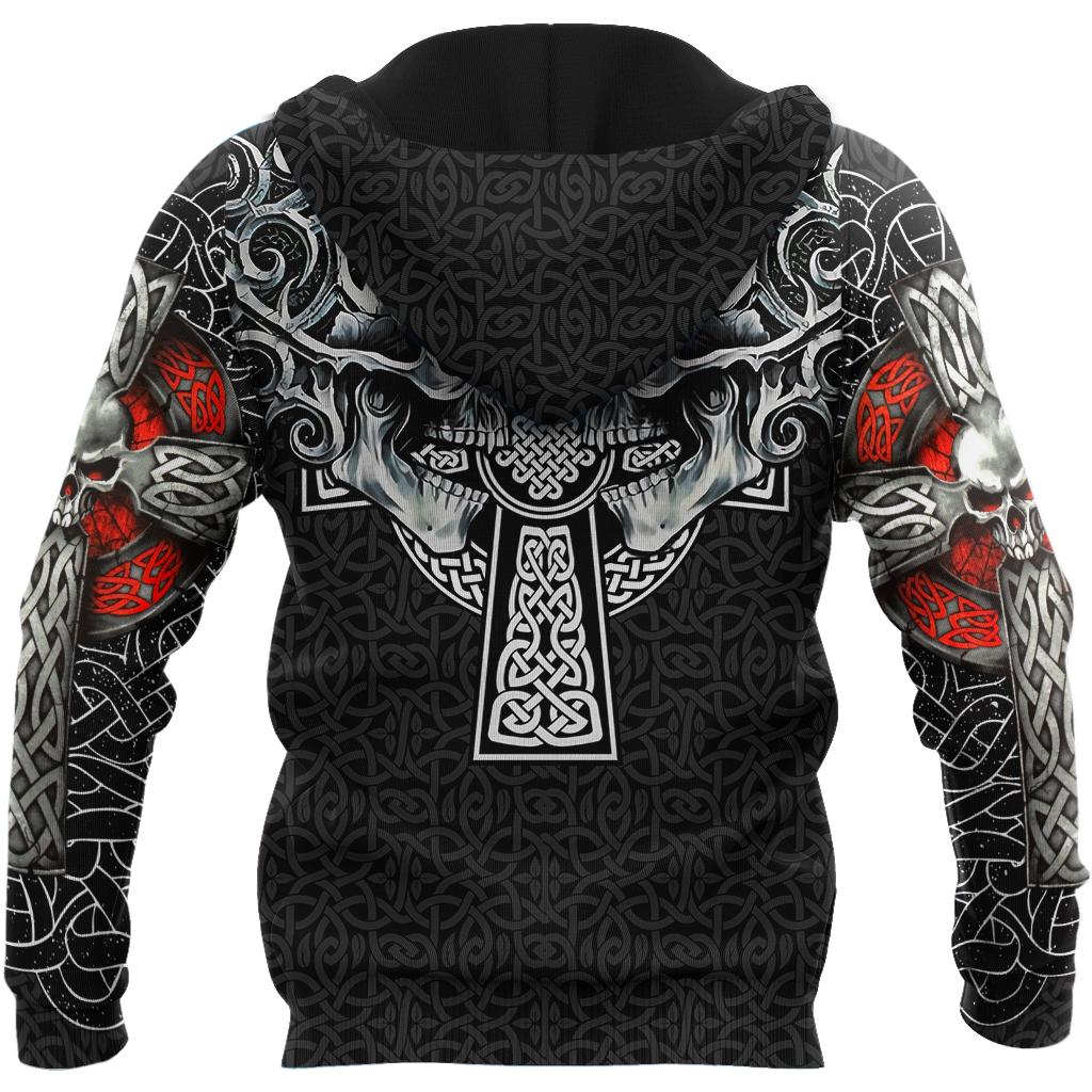 Celtic Skulls Hoodie For Men And Women JJW24092001