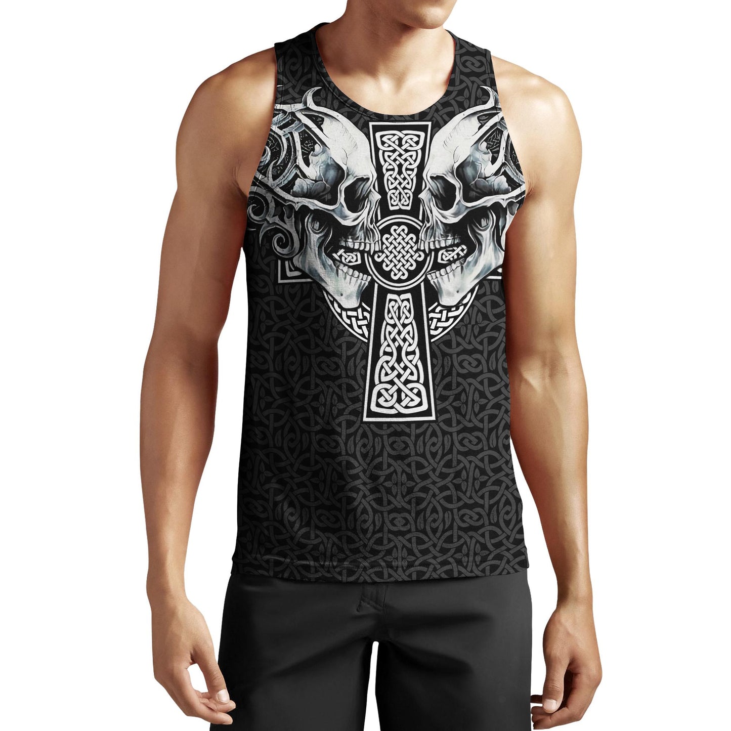 Celtic Skulls Hoodie For Men And Women JJW24092001