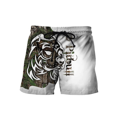 Pitbull Dog 3D All Over Printed shirt & short for men and women PL