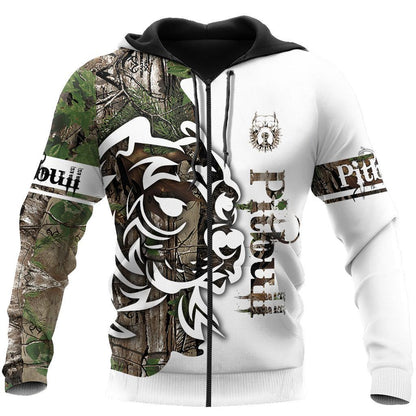 Pitbull Dog 3D All Over Printed shirt & short for men and women PL