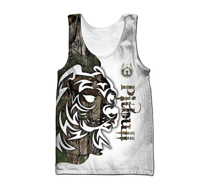 Pitbull Dog 3D All Over Printed shirt & short for men and women PL