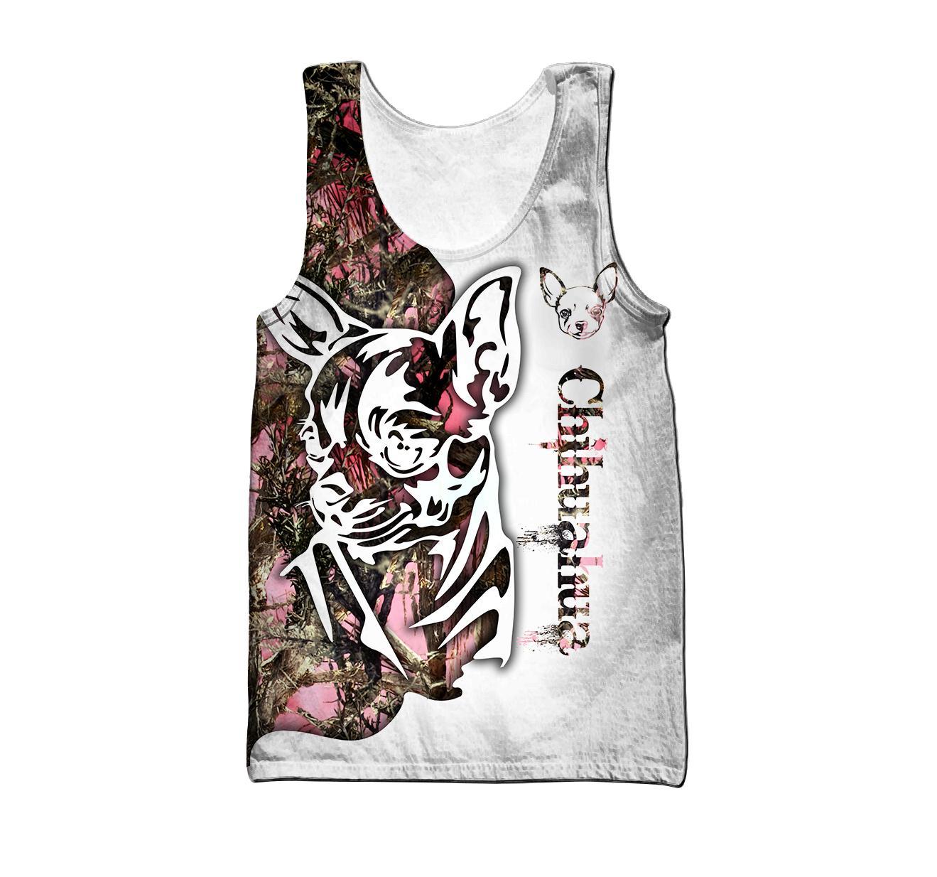 Chihuahua Dog 3D All Over Printed shirt & short for men and women PL