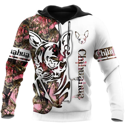 Chihuahua Dog 3D All Over Printed shirt & short for men and women PL