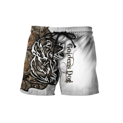 Goldens Dog 3D All Over Printed shirt & short for men and women PL