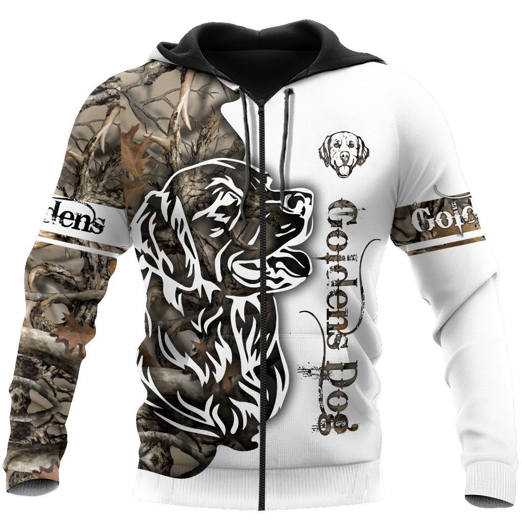 Goldens Dog 3D All Over Printed shirt & short for men and women PL