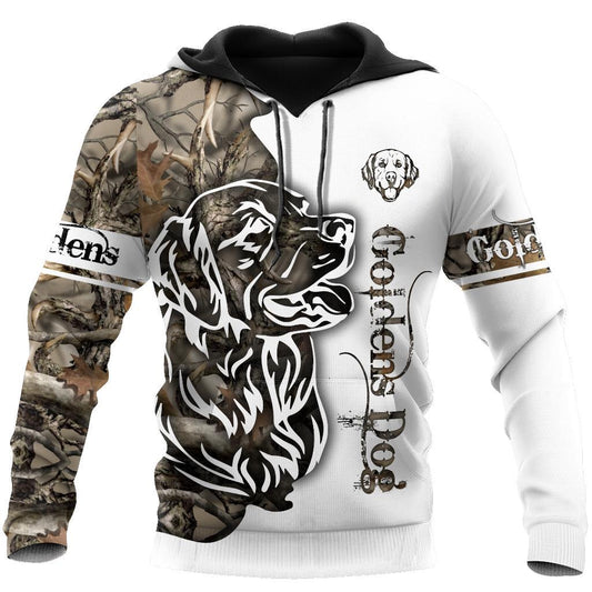 Goldens Dog 3D All Over Printed shirt & short for men and women PL