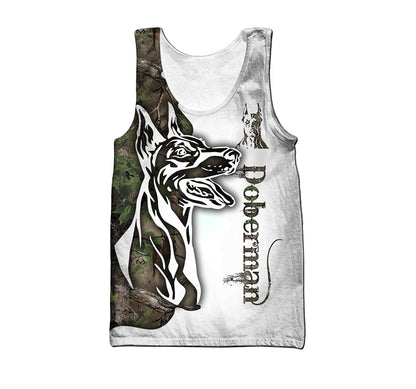 Doberman Dog 3D All Over Printed shirt & short for men and women PL