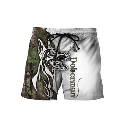 Doberman Dog 3D All Over Printed shirt & short for men and women PL