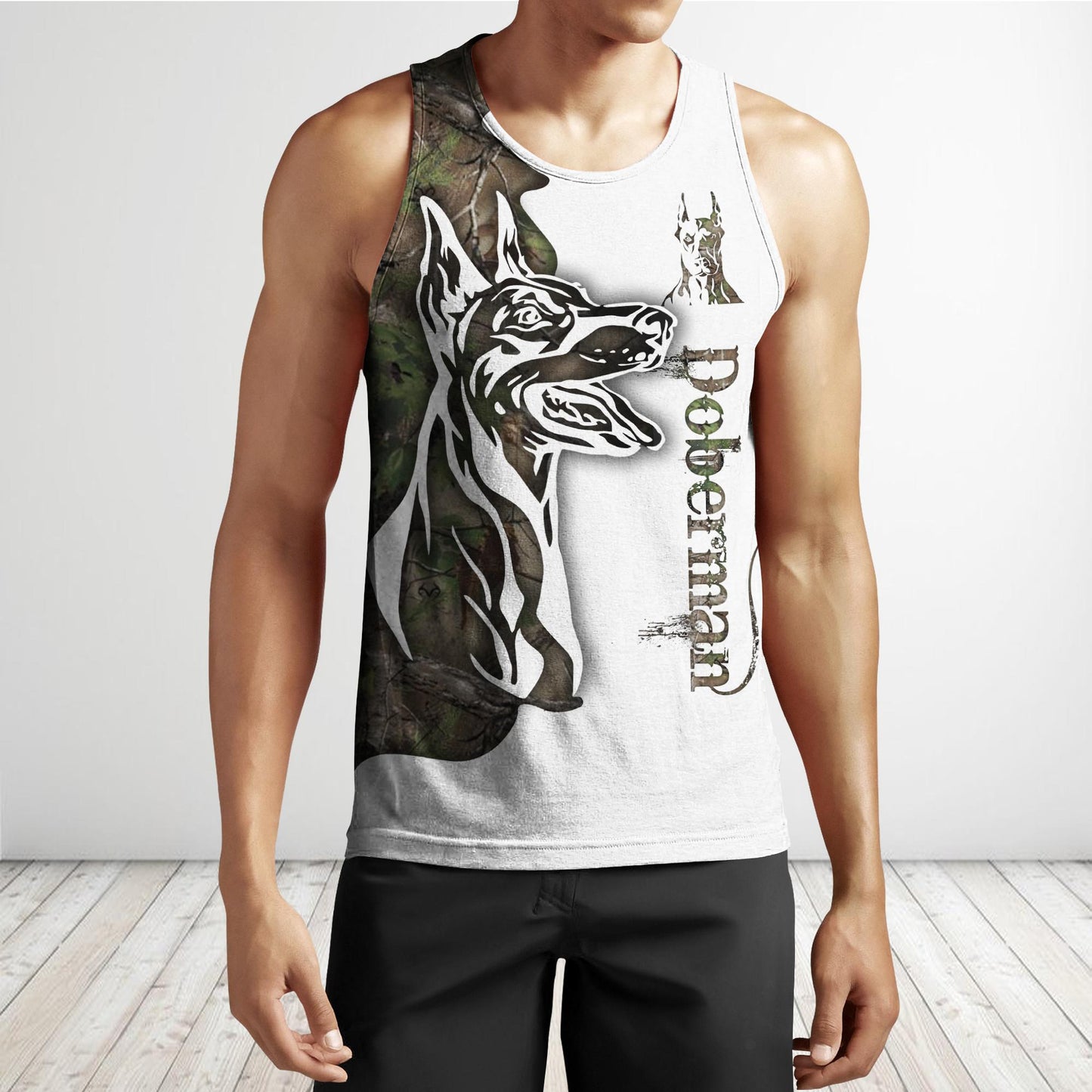 Doberman Dog 3D All Over Printed shirt & short for men and women PL
