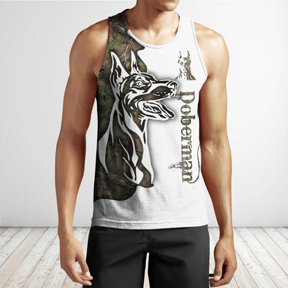 Doberman Dog 3D All Over Printed shirt & short for men and women PL