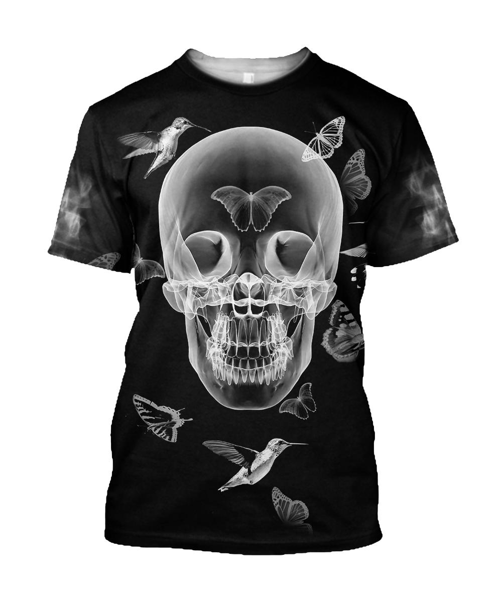 Xray Skulls Hoodie For Men And Women JJW25092002