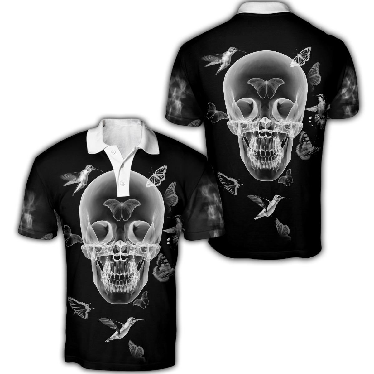 Xray Skulls Hoodie For Men And Women JJW25092002