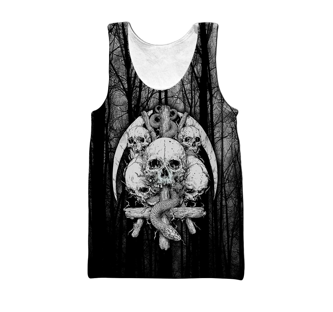 Satanic Skulls Hoodie For Men And Women DQB09262002