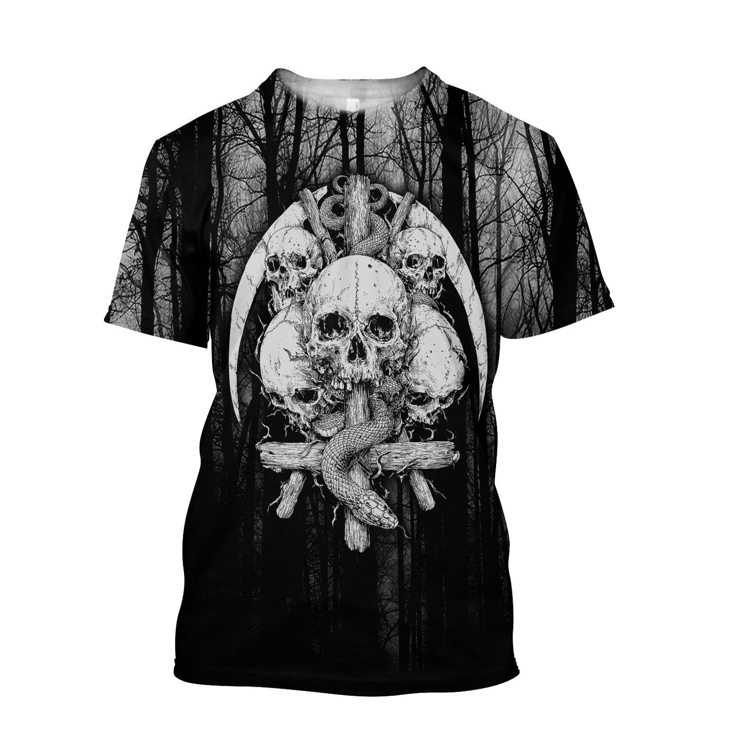 Satanic Skulls Hoodie For Men And Women DQB09262002
