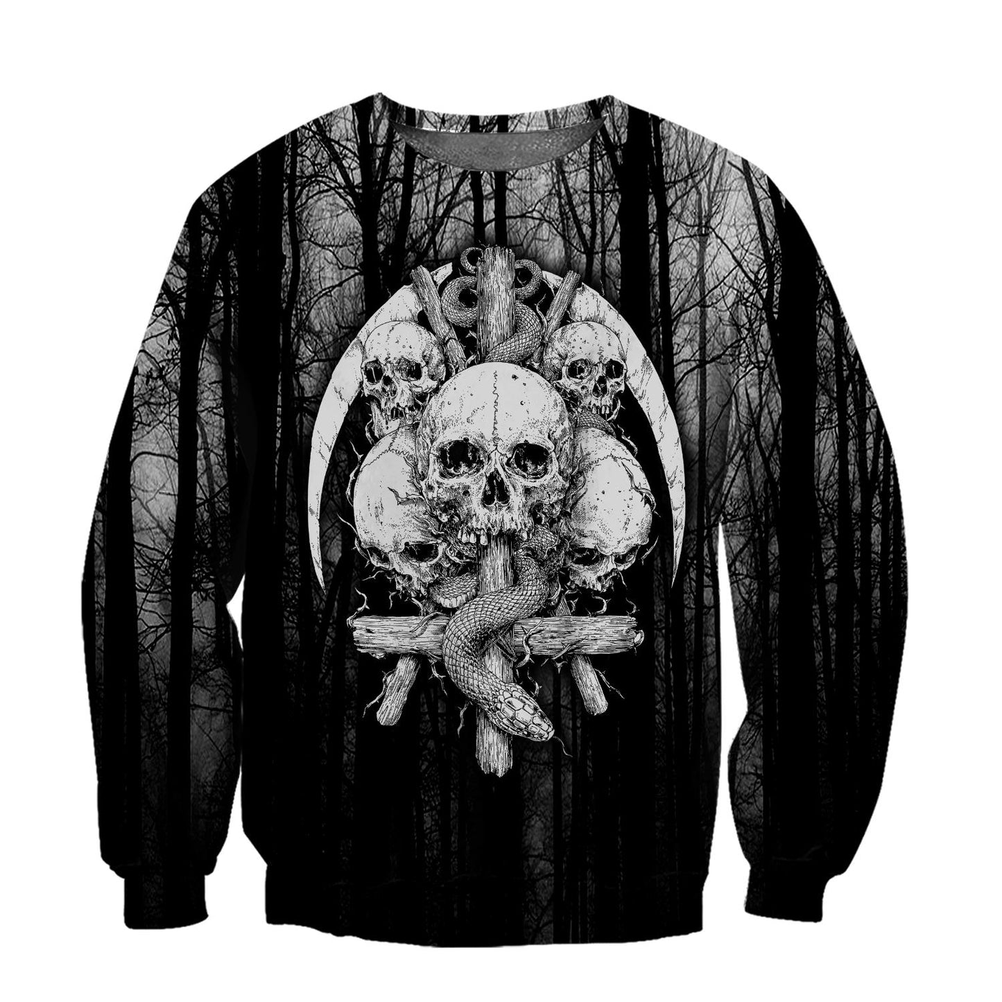 Satanic Skulls Hoodie For Men And Women DQB09262002