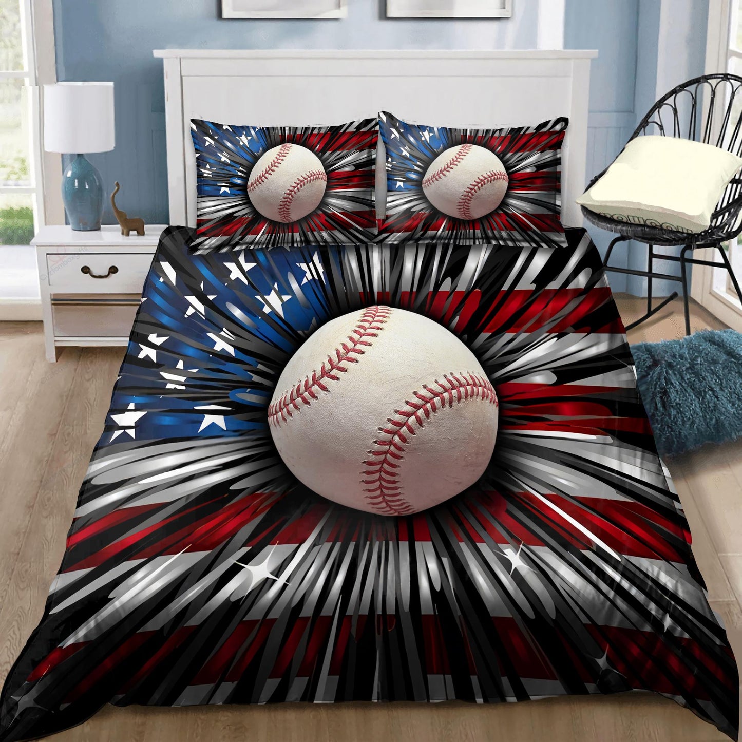 Loving Baseball Bedding Set TQH200918