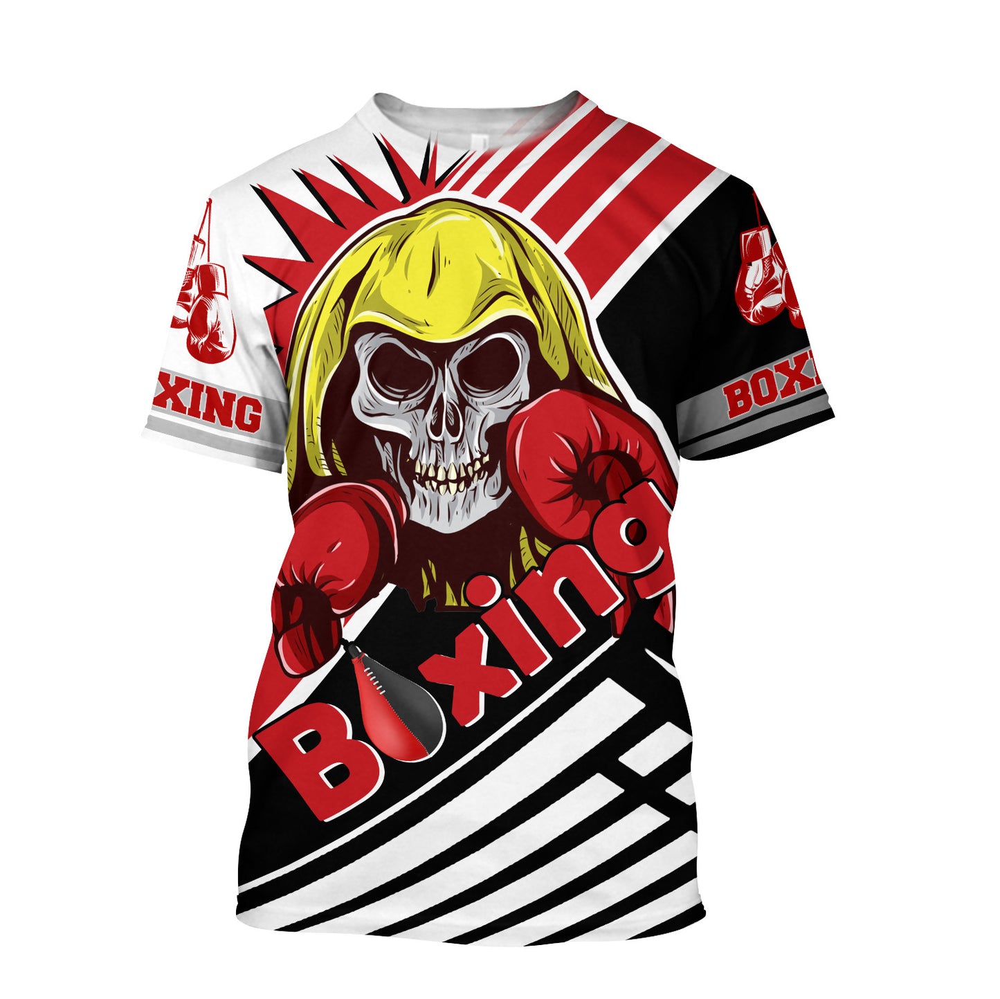 Skull Boxing Player Hoodie For Men And Women DQB09292001