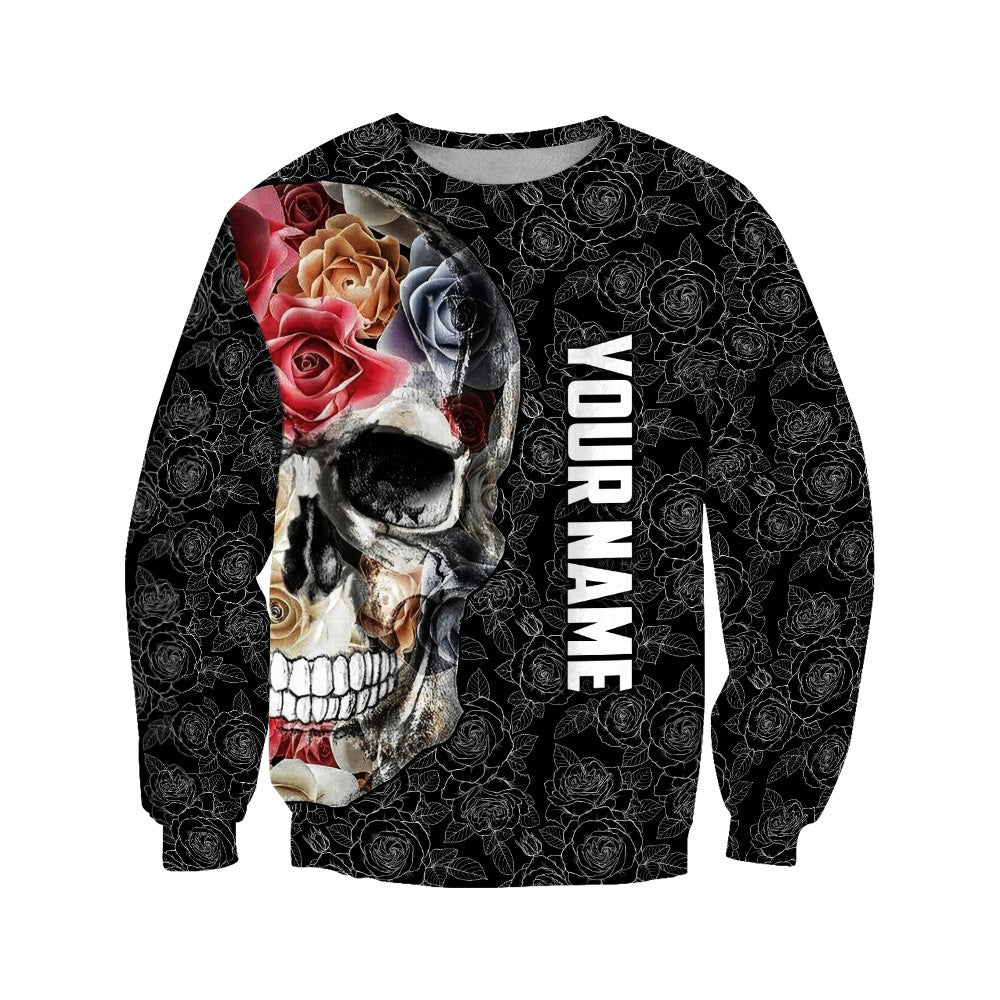 Customize Name - Skulls Hoodie For Men And Women TQH200924