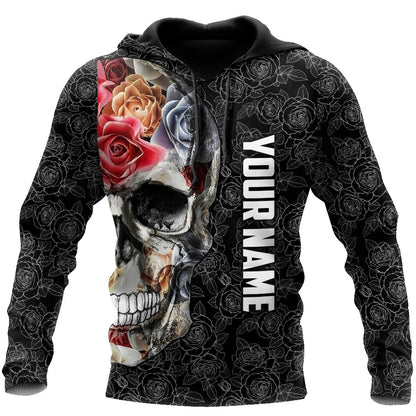 Customize Name - Skulls Hoodie For Men And Women TQH200924
