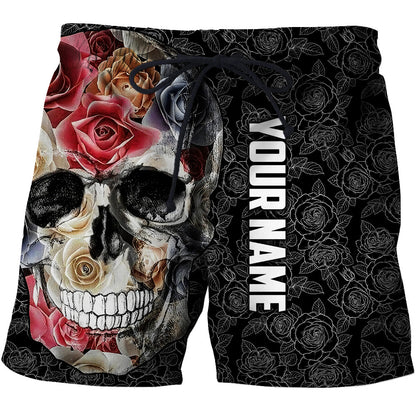 Customize Name - Skulls Hoodie For Men And Women TQH200924