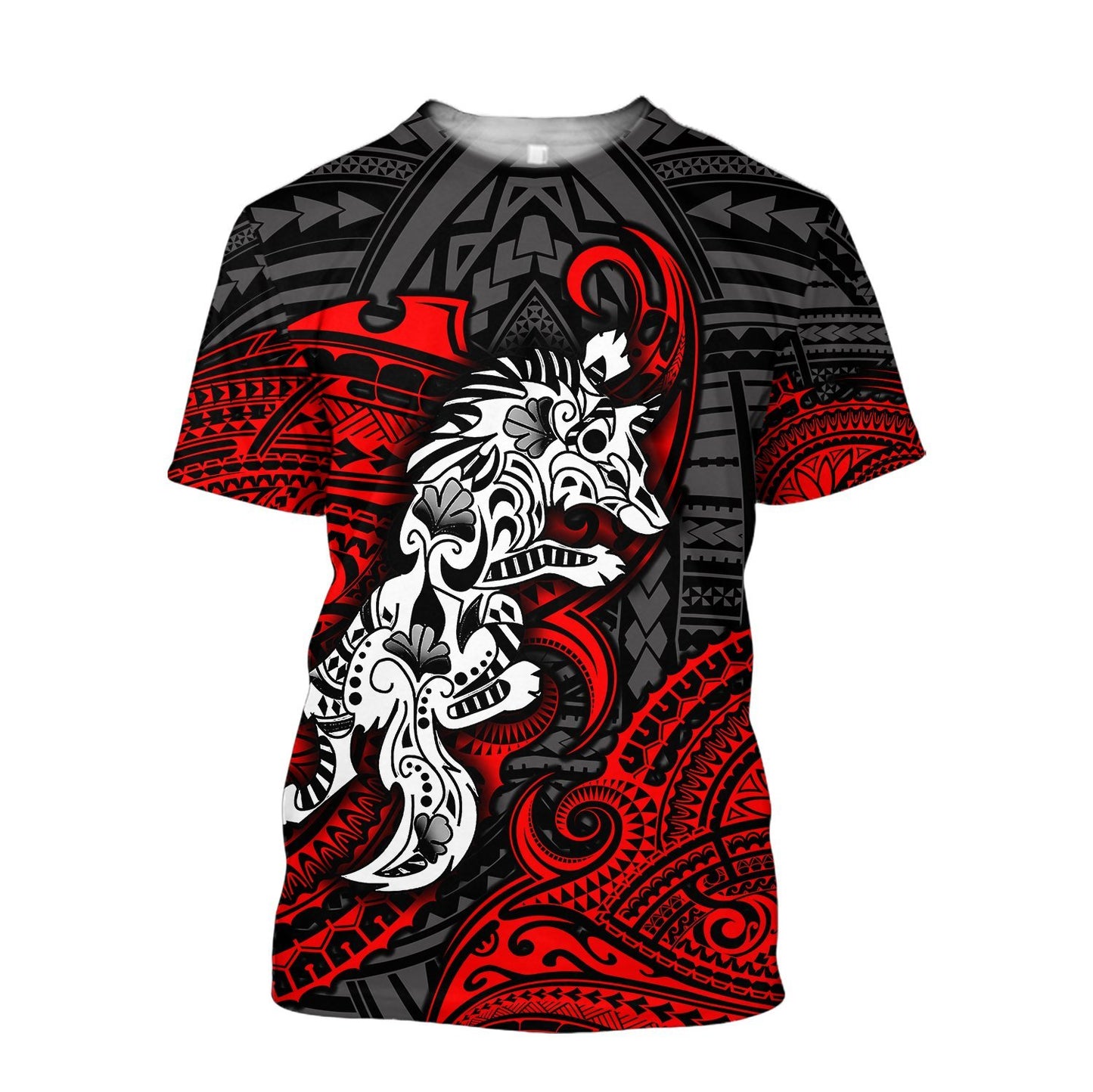 Amazing Polynesian Wolf Tattoo Unisex Hoodie-ML