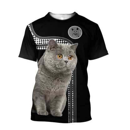 Scottish Fold Shorthair Cat Hoodie For Men And Women TQH201002