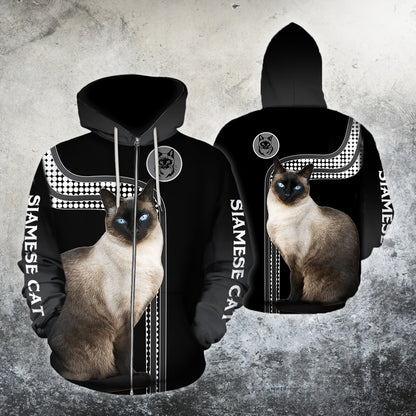Siamese Cat Hoodie For Men And Women TQH201003