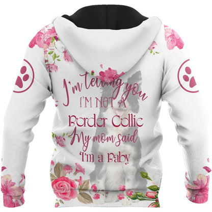 Border collie 3D All Over Printed shirt & short for men and women PL