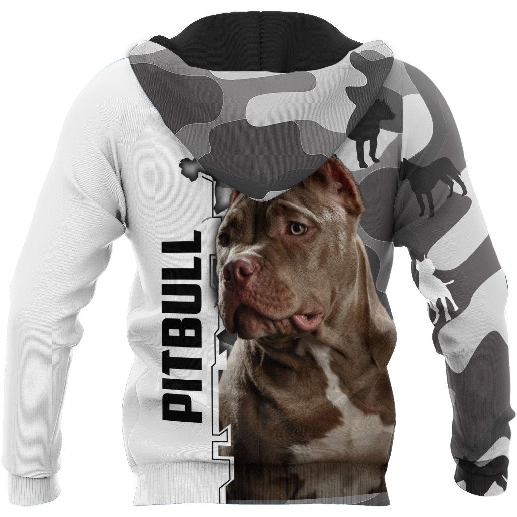 Pitbull dog 3D All Over Printed shirt & short for men and women PL