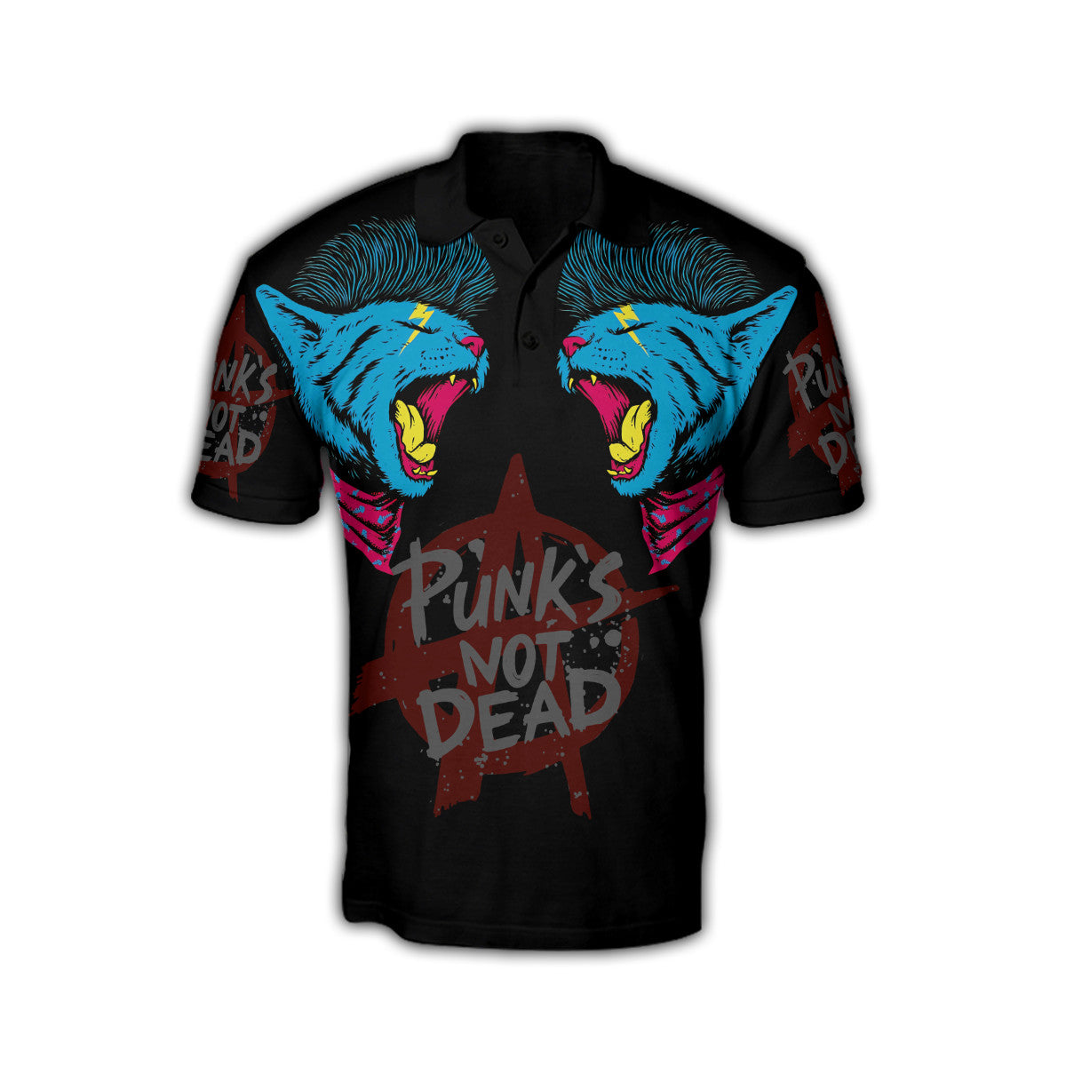 Punk Cat Hoodie For Men And Women MH0310203