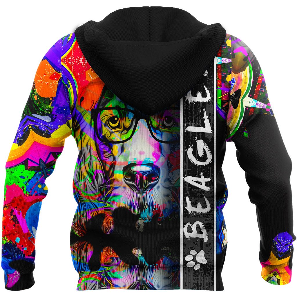 Beagle dog full color 3D All Over Printed shirt & short for men and women PL