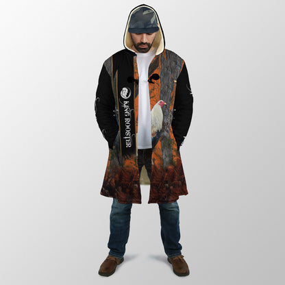 Love King Rooster 3D All Over Printed Unisex Cloak ML