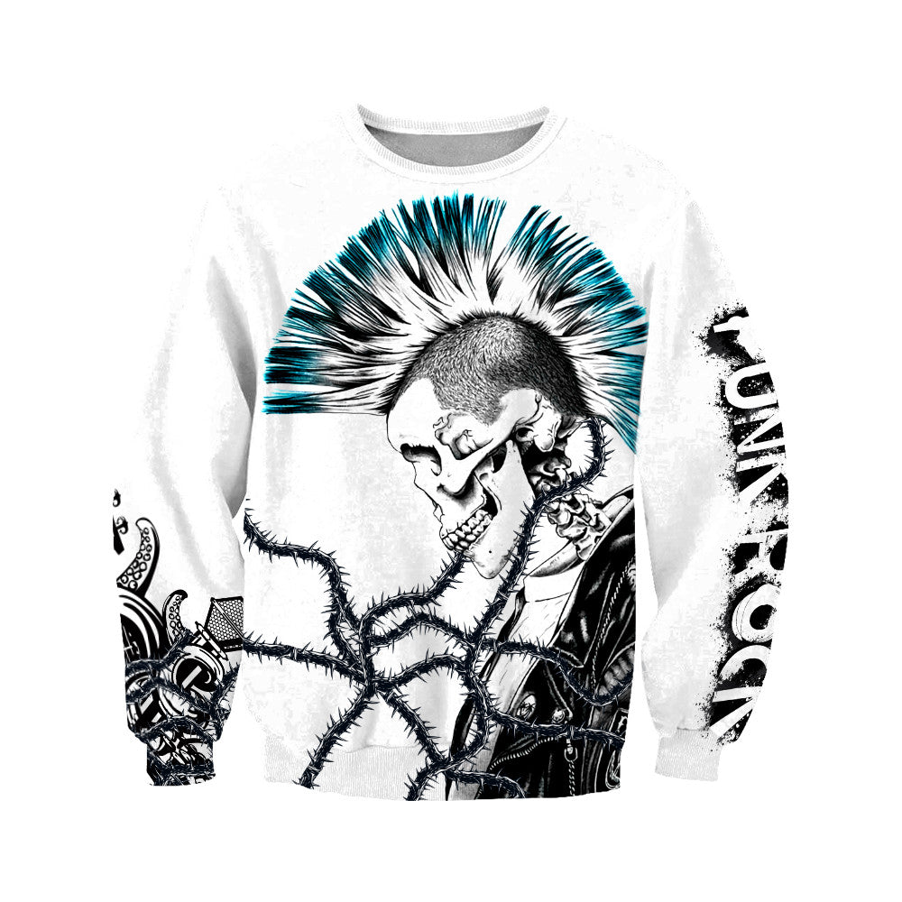 Punk Rock Saved My Life Hoodie For Men And Women JJWST08102006