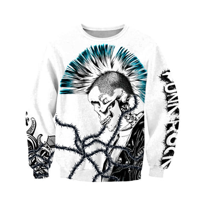 Punk Rock Saved My Life Hoodie For Men And Women JJWST08102006