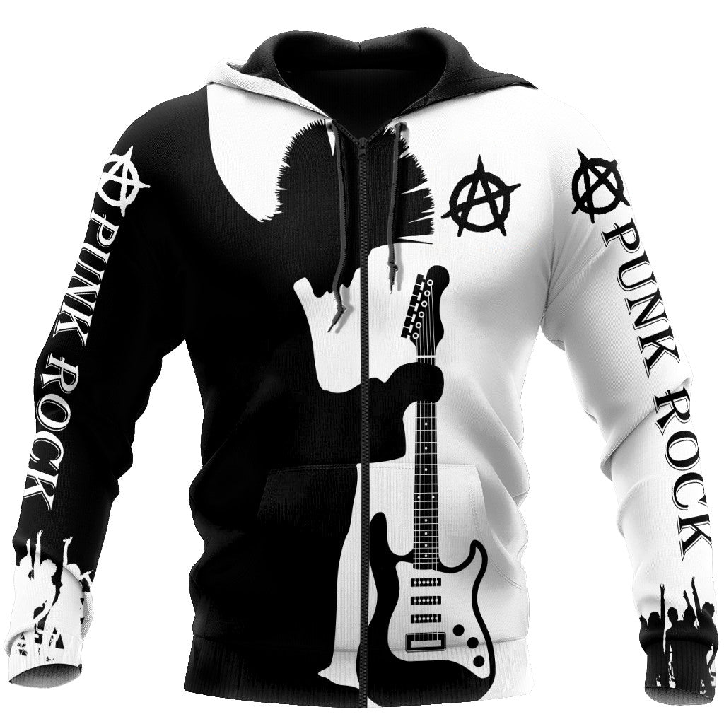 Punk Rock For My Life Hoodie For Men And Women JJWST09102001