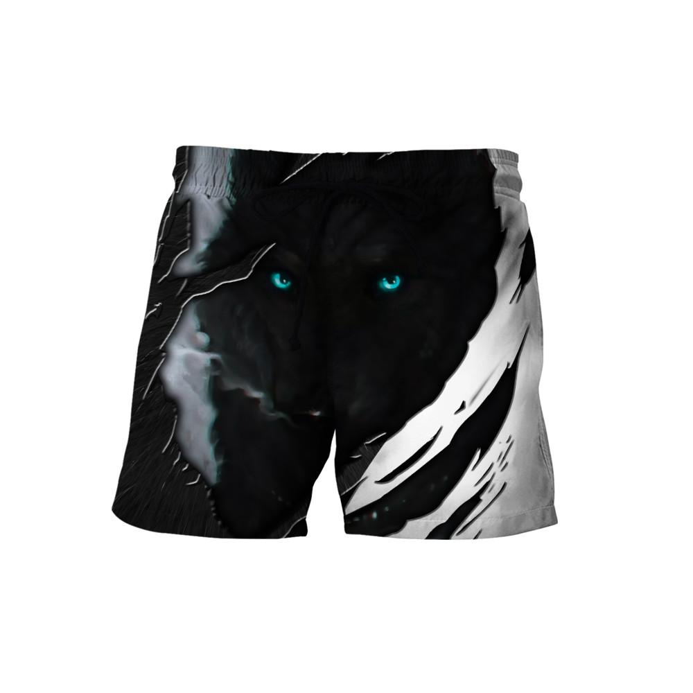 Dark Night Wolf All Over Printed Unisex Hoodie ML