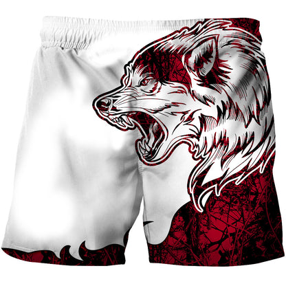 Night Wolf 3D Over Printed Shirt for Men and Women
