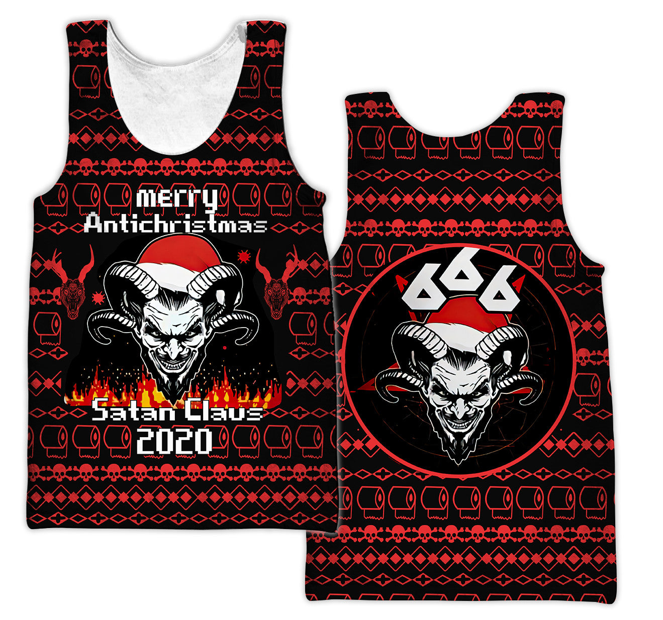 Merry Anti-Christmas Satanic Hoodie For Men And Women HHT12102003