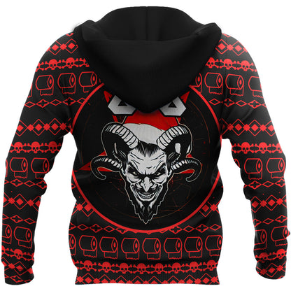 Merry Anti-Christmas Satanic Hoodie For Men And Women HHT12102003