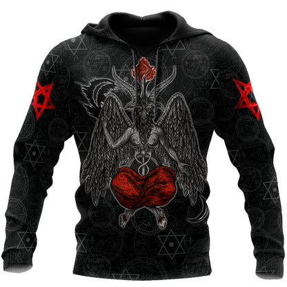 Krampus Satanic Hoodie For Men And Women JJWST13102006