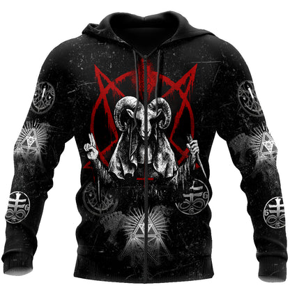 Dark Satanic Hoodie For Men And Women